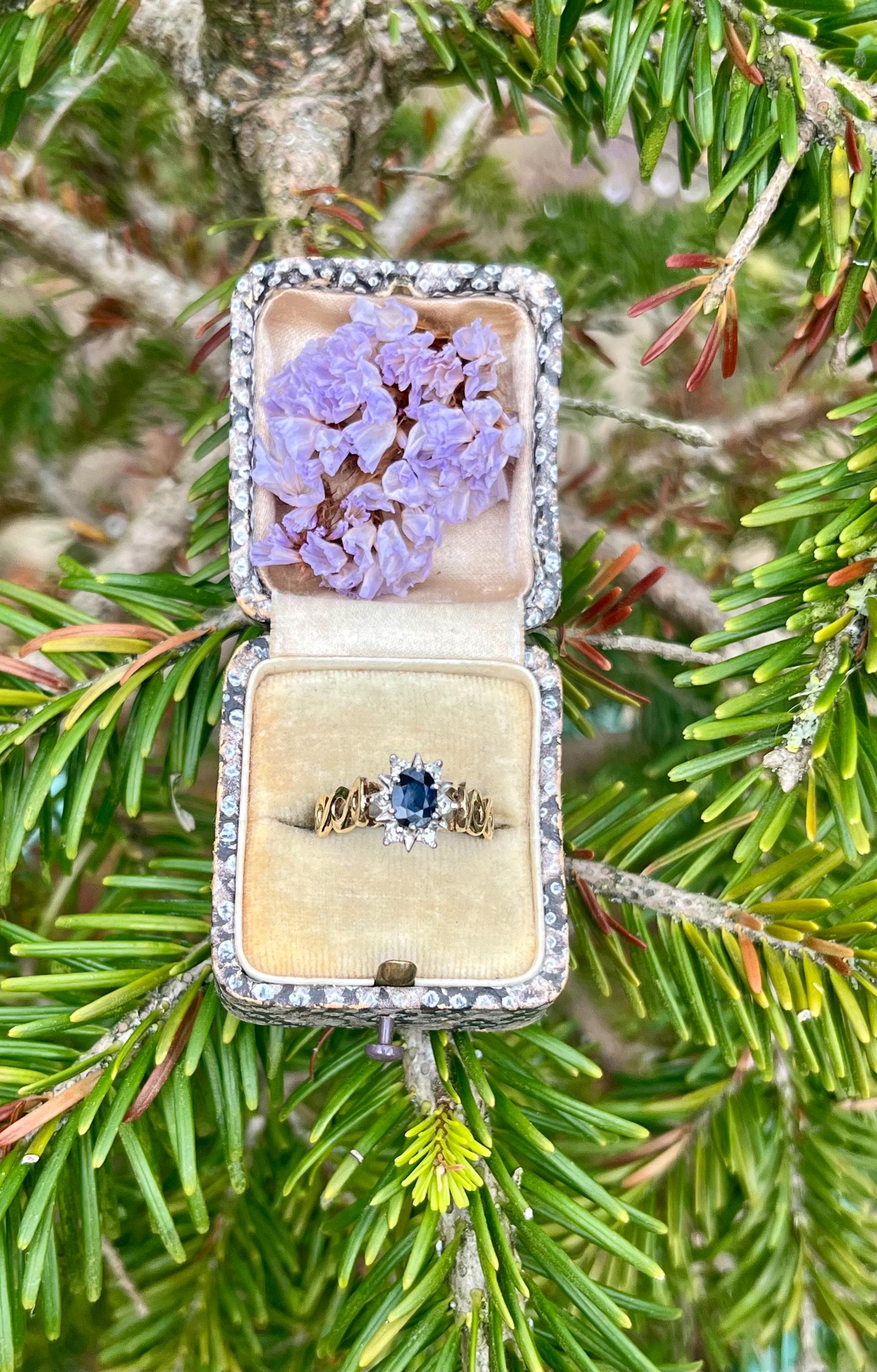 Uk Hallmark 1976 Gold Ring - Etsy