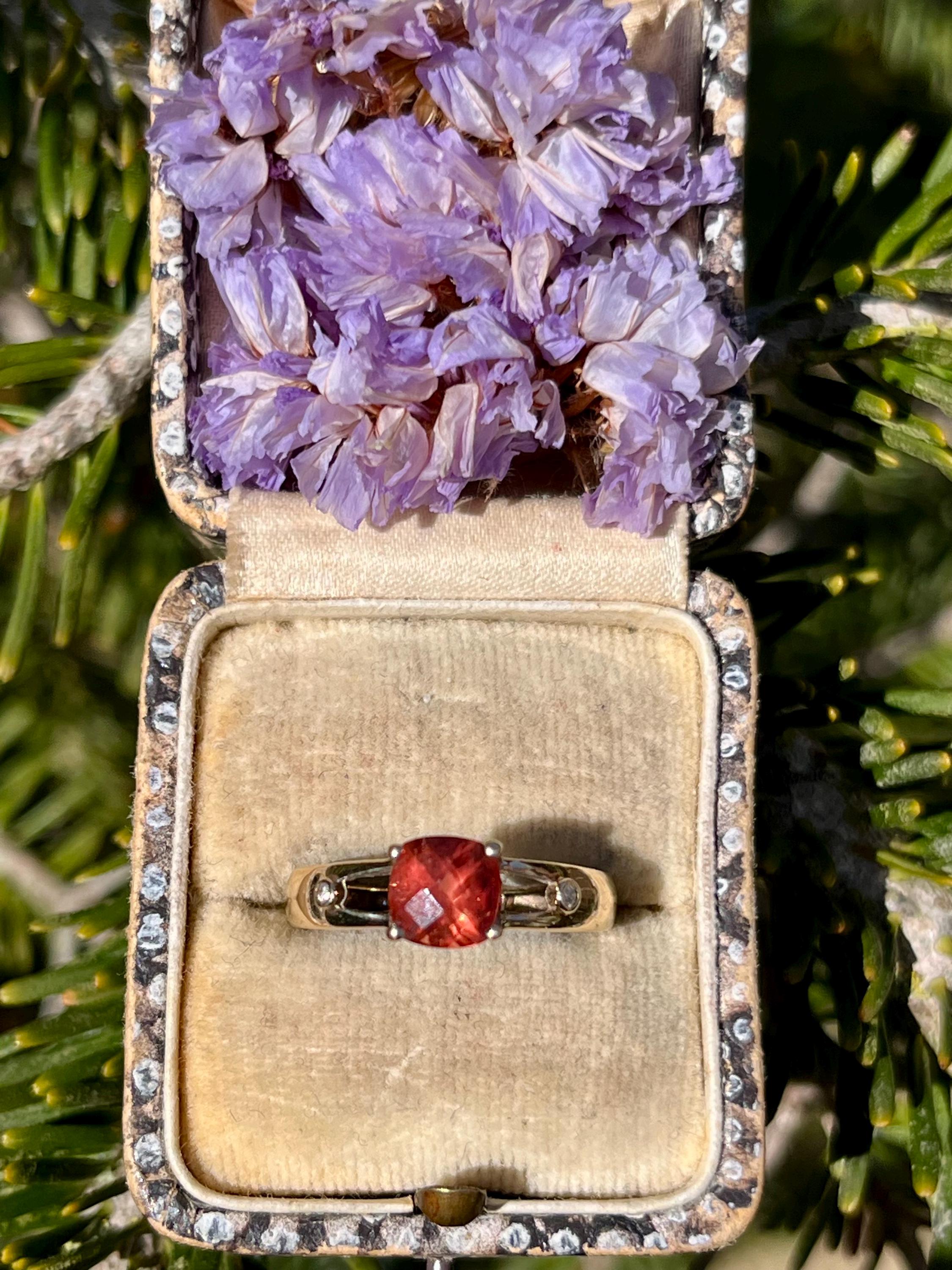 Sherry ring … Imperial Topaz Sherry Topaz Ring - Etsy