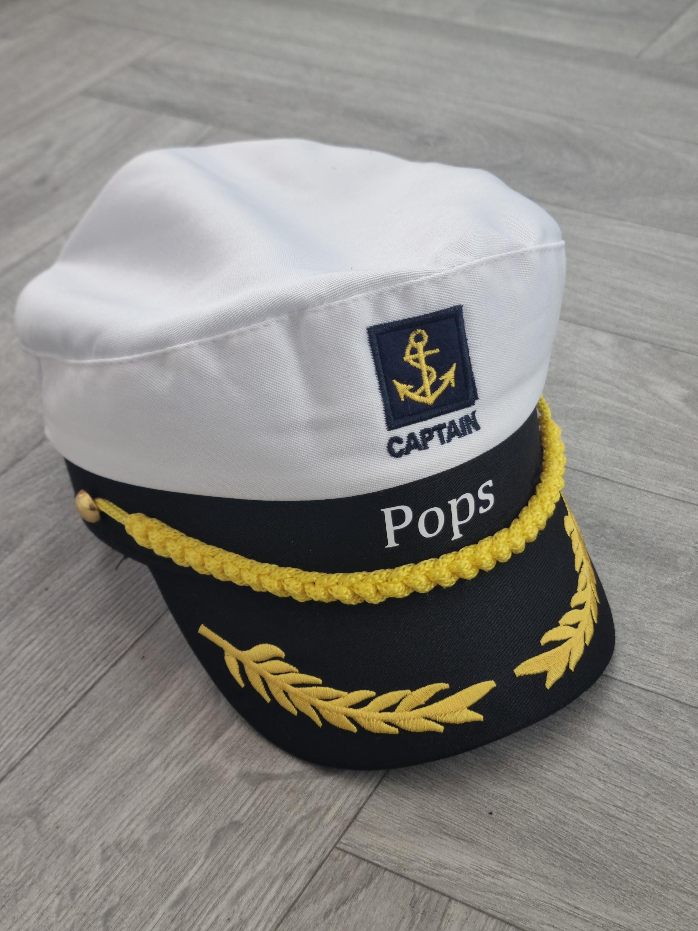 Funny Yacht Captain Hat – Sailor Costume Hat For Parties, Nautical Theme Events - View #6