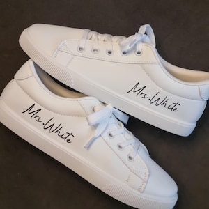 bride trainers,wedding trainers,wedding sneakers,weddings shoes,Bridesmaid shoes,personalised bride trainers,customized wedding bride shoes