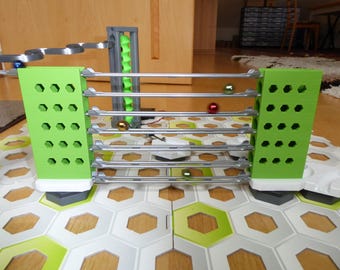 Torres en zigzag compatibles con Gravitrax: impresión 3D