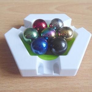 Colorful steel balls for the Gravitrax ball track including gold image 2