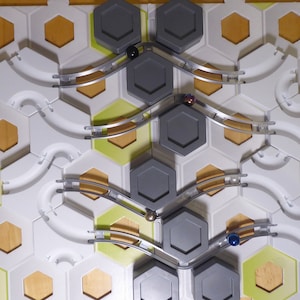 Gravitrax-compatibele dodge rails; 3D-geprint