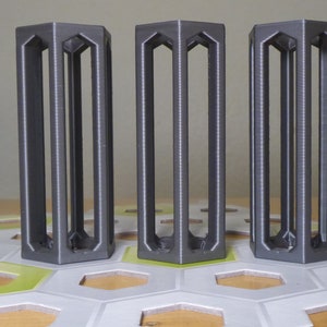 Gravitrax compatible height stones - set of towers; 3D printing