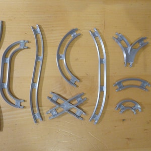 Gravitrax-kompatibel banmix med 10 delar; 3D-utskriven