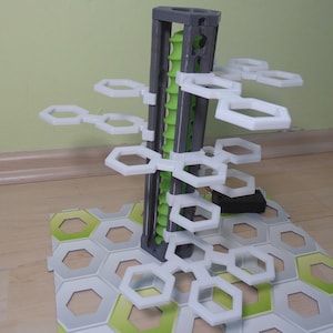 Gravitrax-compatibele balkons voor elektrische liften; uitbreiding voor mijn liften; 3D-printen