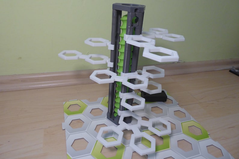 Gravitrax Compatible Electric Lift / Elevator – 16cm Max Height – 3D Printed – Made In Germany