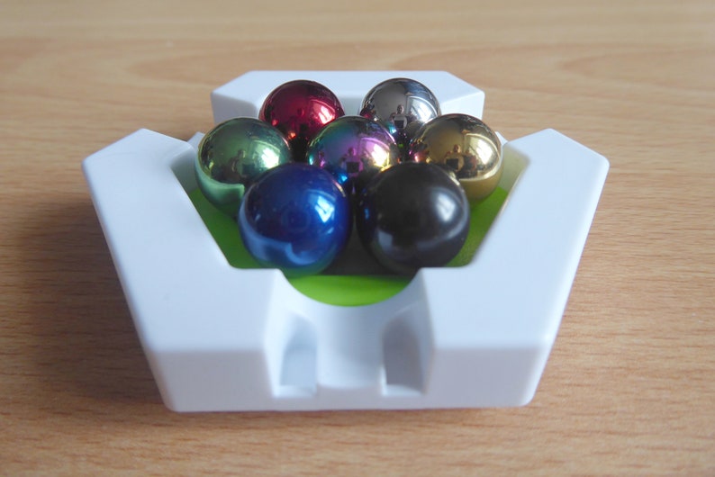 Colorful steel balls for the Gravitrax ball track including gold image 3