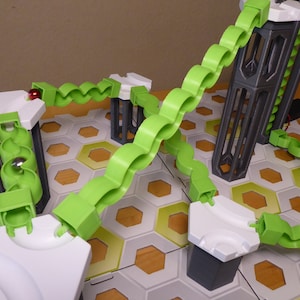 Gravitrax kompatible vielseitige Röhren; 3D-Druck