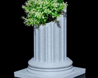 Pillar Ruinen Übertopf | Nachbau | 3D gedruckt