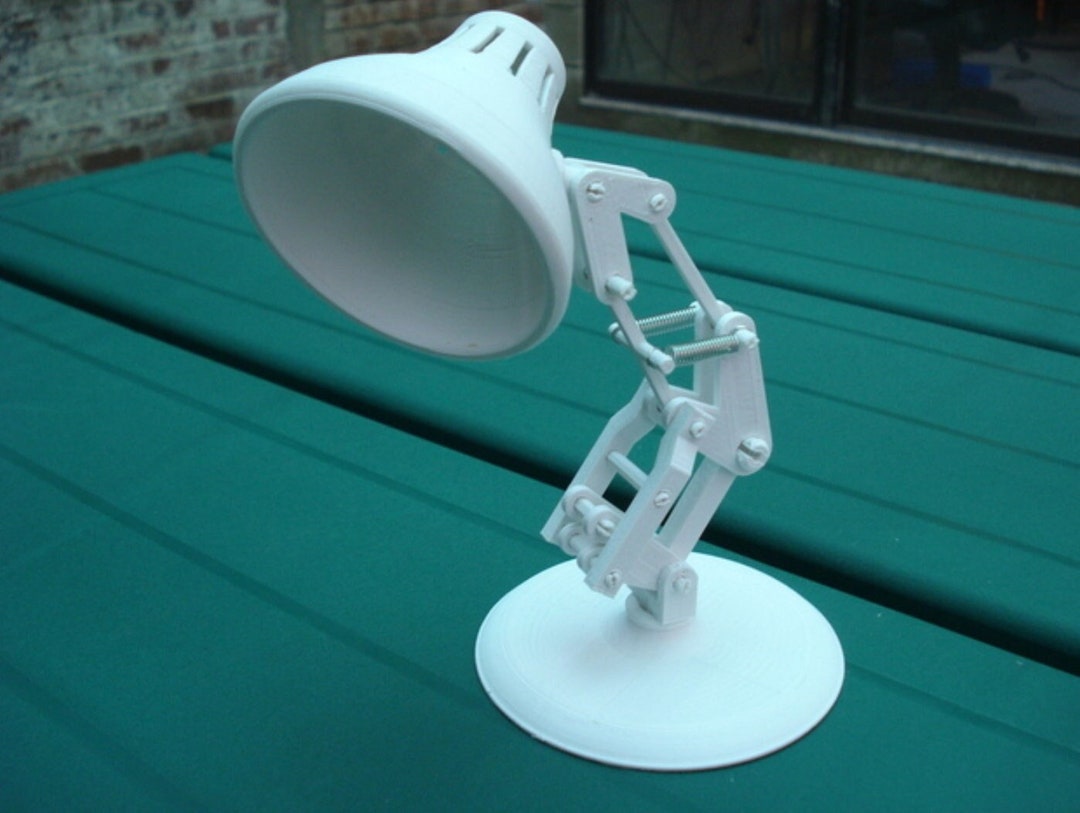 Luxo Lamp Inspired by PIXAR 3D Printed Pixar's Lamp Fan Art Walt Disney
