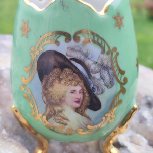 Limoges Egg Vase - Etsy