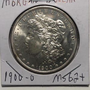 Dollar Morgan en argent 1900 O