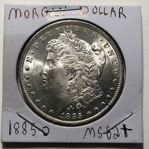 1885 0 Dollar Morgan en Argent