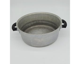 Vintage Wear-Ever No. 814 4 Qt. Aluminum Stock Pot No Lid 10 2/8" Cooking
