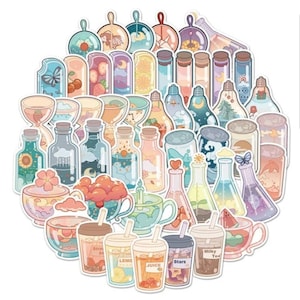 Cute Aesthetic Stickers 10 Pack