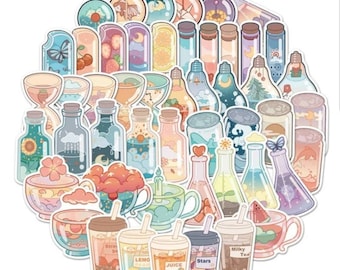 Lindo paquete de pegatinas estéticas 10