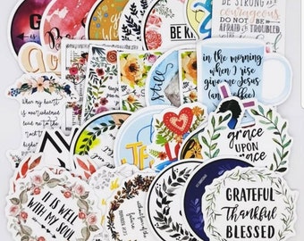 Pack de pegatinas religiosas de 10