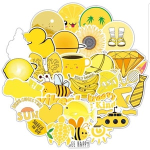 Yellow Stickers 10 Pack