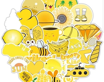 Pegatinas Amarillas Pack 10