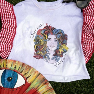 Curly Girl Pride - Gingham Jardin Koi