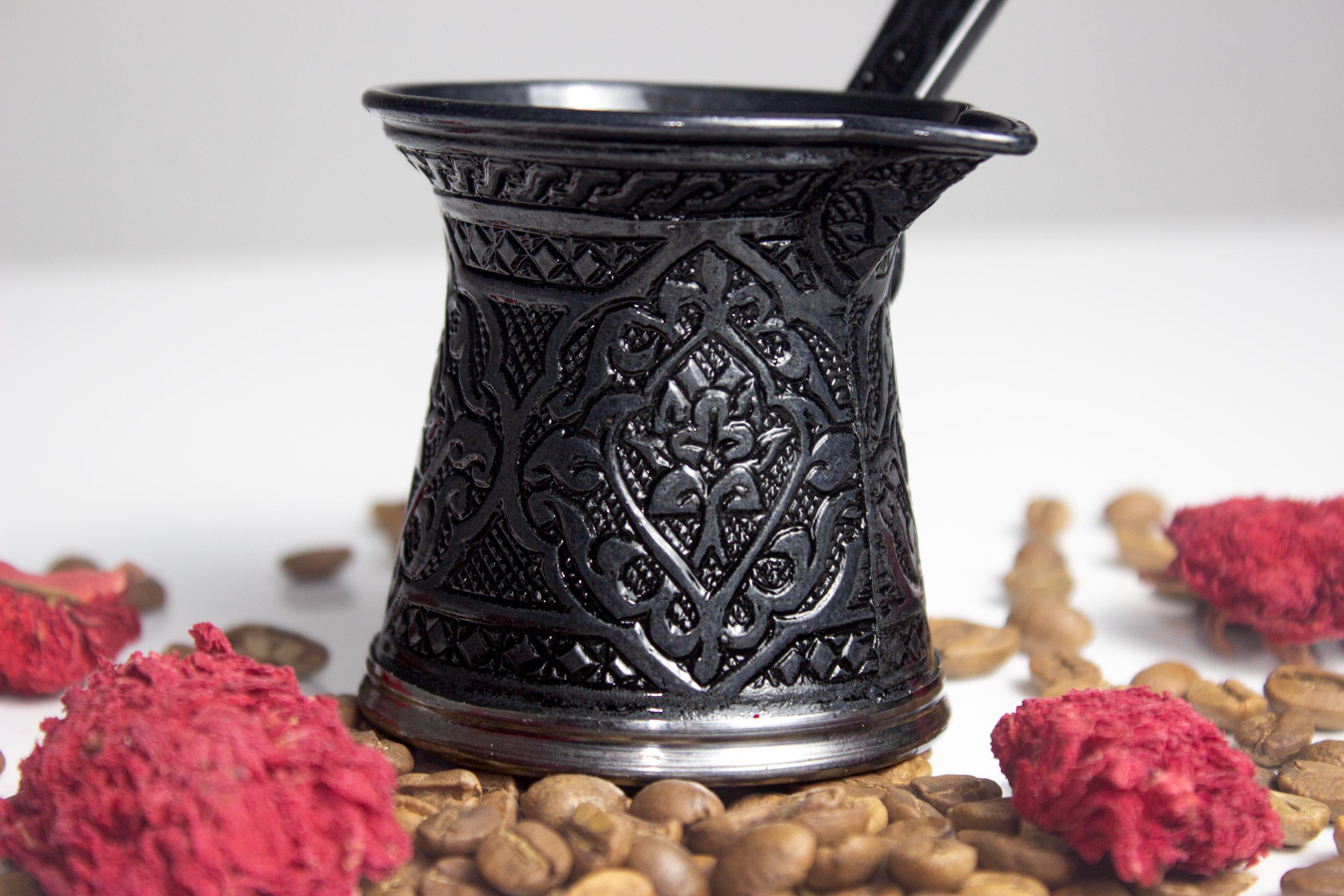トルココーヒーセット：銅＆亜鉛合金、6人用 - Etsy 日本