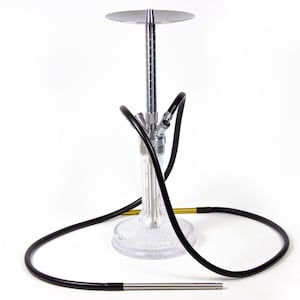 4-Hose Stainless Steel Hookah | Multi-User Shisha | Premium Functional Design
