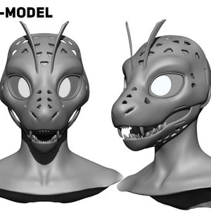 Tiger bee 3d-model of headbase for print