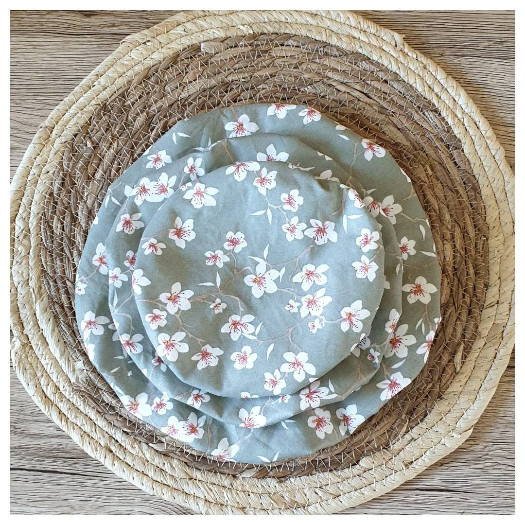 Charlotte Couvre Plat Coton Enduit et Pul