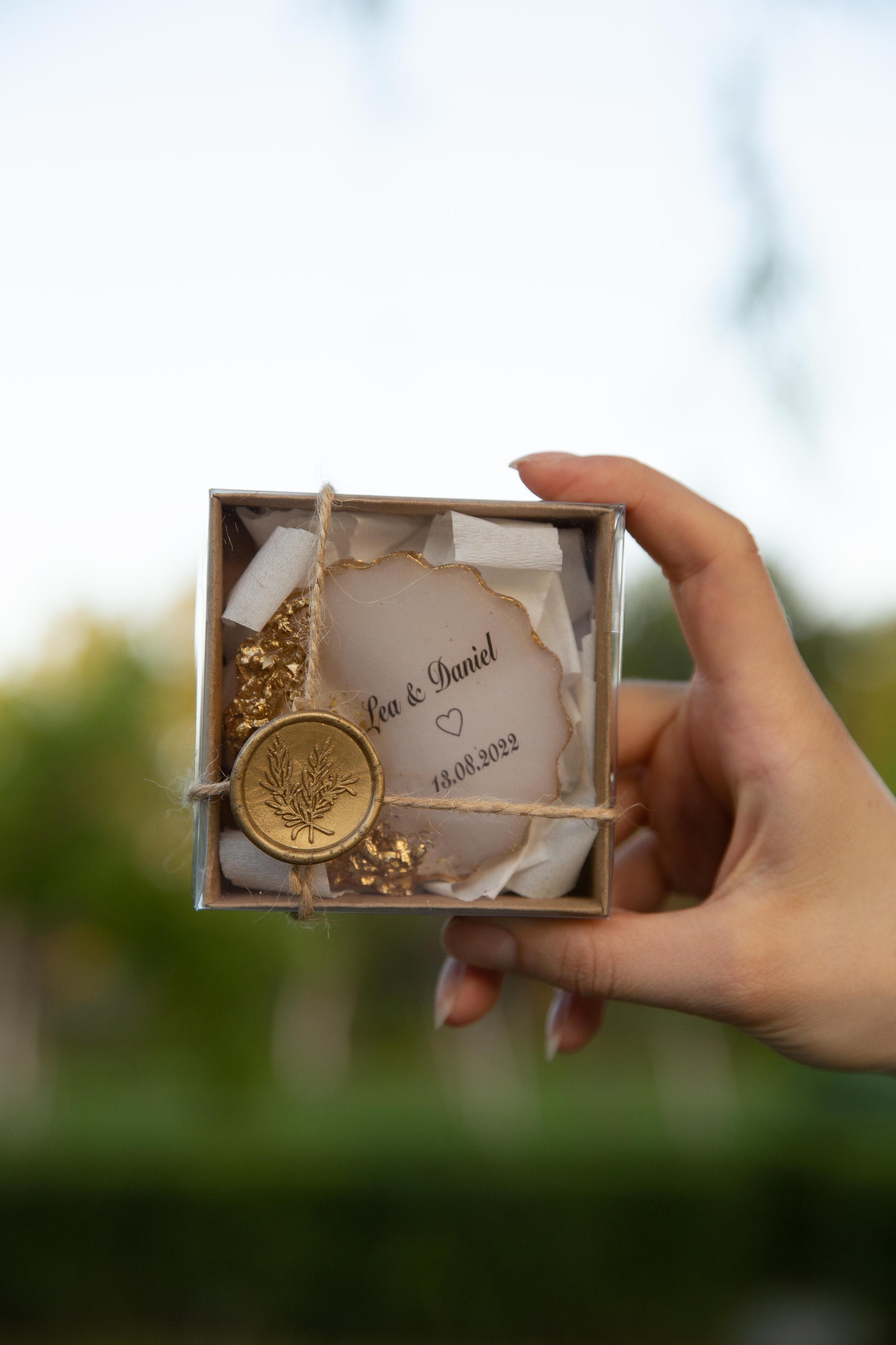Wedding Favours Epoxy Fridge With Box for Guests Etsy Australia
