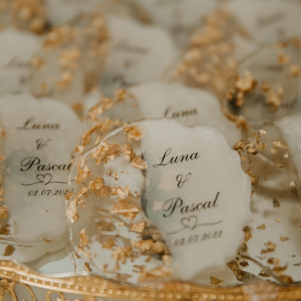 Custom Fridge Magnets | Wedding Favors  | Magnet Set |  | Engagement Gift | Wedding Guest Gifts | Flower Magnet Favor for Guest |Baby Shower