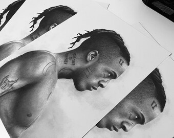 絵 xxxtentacion xxxtentacion 🖤 Work in progress 2 . . . Excited to show you