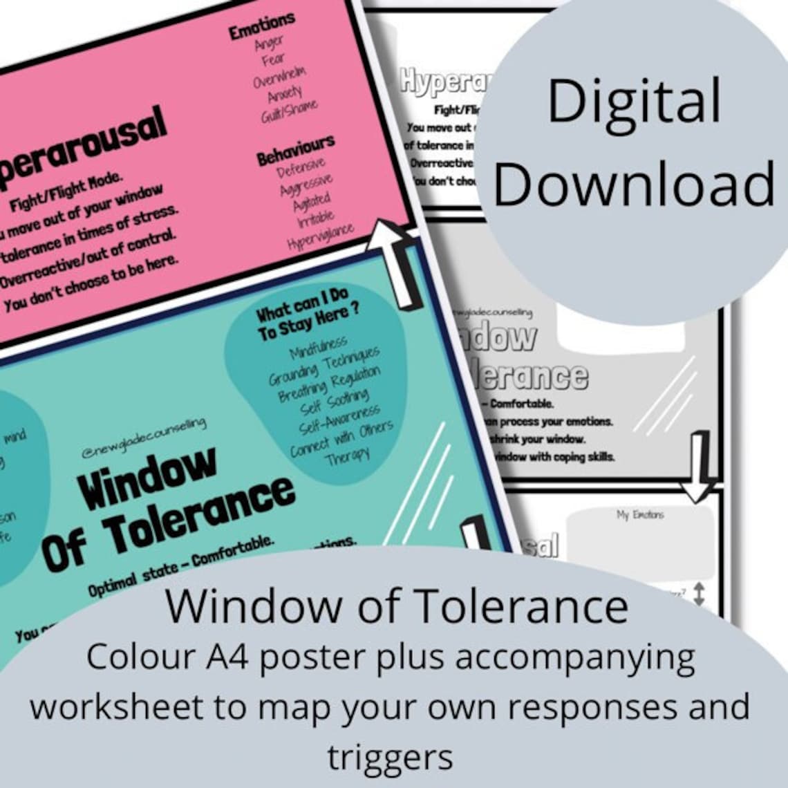 Window of Tolerance Poster and - Il 1140xN.3821219747 Nyep