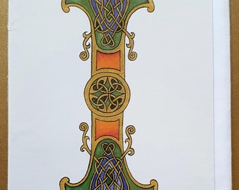 Celtic I - Bedruckte Grußkarte