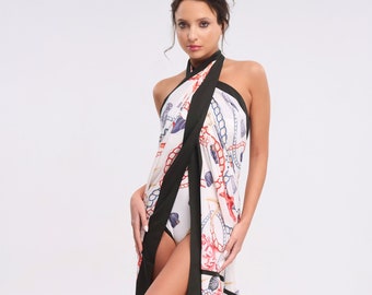 Pareo Sarong Beach Swimsuit Cover Up Bikini Cover Up Beach Wrap Resort wear