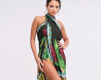 Pareo Sarong, Beach Cover Up, Wrap Up, Resortwear, Vacation wear, Beach Accessory