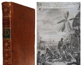 1780 Travels in Senegal Sierra Leona & Guinea Africa Explorations Natural History Geography Illustrated 4 Engraved Plates Rare 1700s