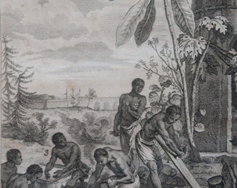 1780 Travels in Africa, Senegal & Guinea: Illustrated Antique Book