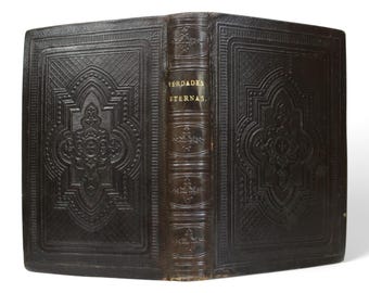 1884 Verdades Eternas: Spanish Jesuit Spiritual Exercises Book