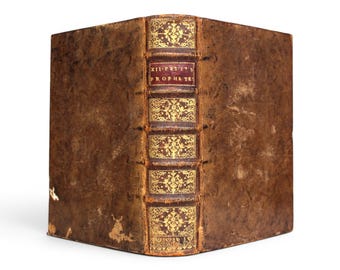 1710 Antique Holy Bible – The Twelve Minor Prophets, Latin & French