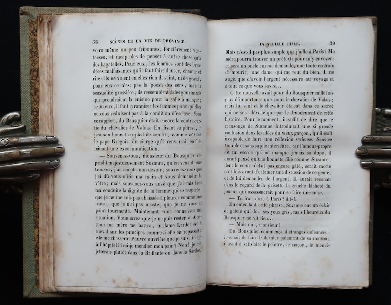 1839 Balzac the Human Comedy Scenes From Provincial Life - Etsy
