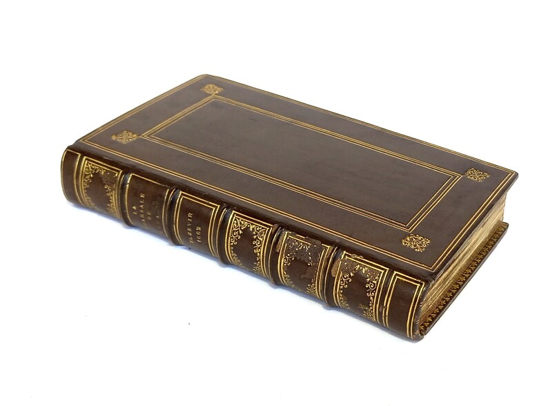 1662 Pharsalia Lucan Civil War Rome Julius Caesar Pompey Deluxe Binding