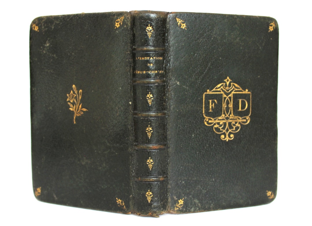 1879 the Imitation of Christ Kempis Christian Devotional Book - Etsy
