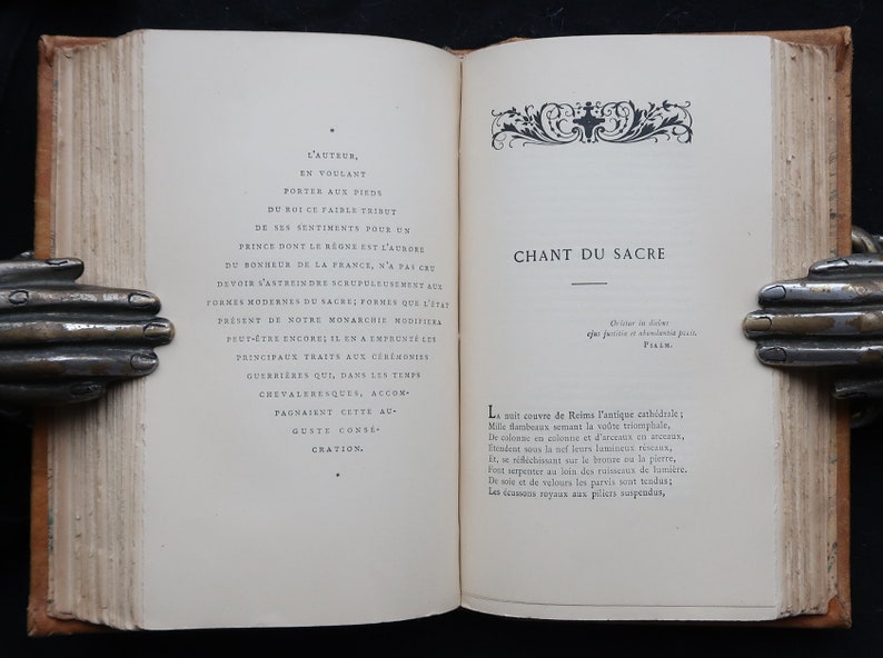 1900 Poetical Works of Alphonse de Lamartine French Poetry Romanticism Leather Binding Bibliophilia Paris Alphonse Lemerre image 10