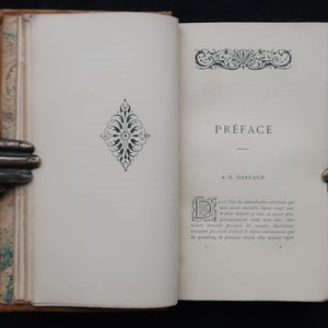 1900 Poetical Works of Alphonse de Lamartine French Poetry Romanticism Leather Binding Bibliophilia Paris Alphonse Lemerre image 6