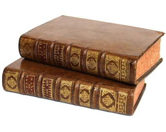 1699 Antike Bibel: Briefe des Heiligen Paulus, Leder Gebundenes Set