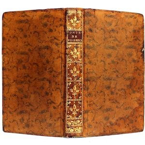 1777 Claude-Henri de Fusée, abbé de VOISENON Romans, Contes et Autres Oeuvres French Literature Tales Poems Antiquarian Book Leather 1700s