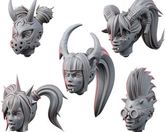 Renegades Of Excess Succuborn Lilith Killer Heads V2