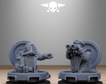 Commandant de char Grim Guard Jungle Fighter