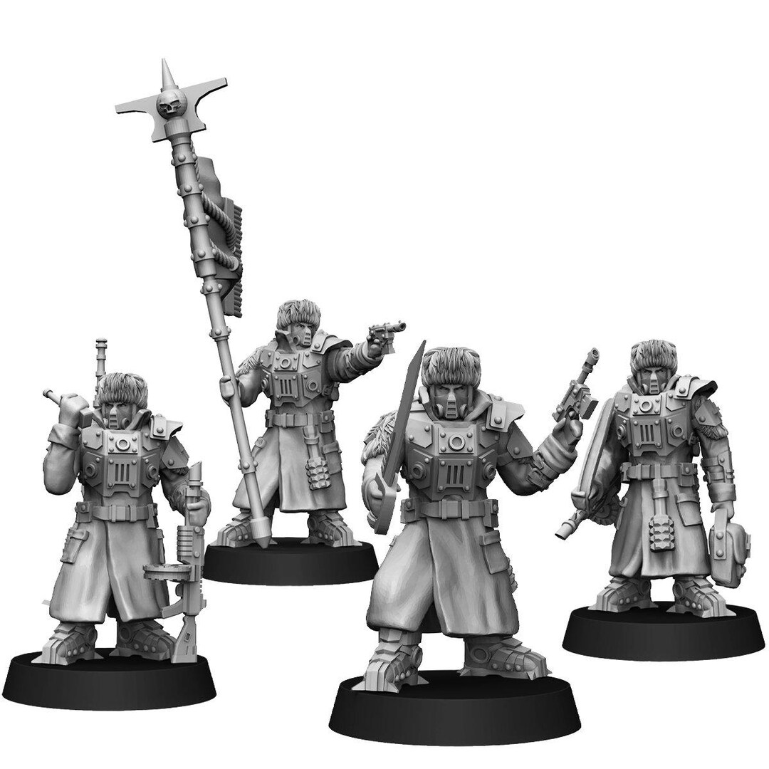 Ice Warriors Command Squad (4u) - Etsy
